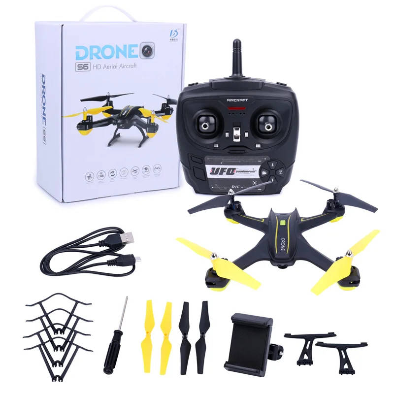 RC Quadcopter Drone with Camera HD 0.3MP 2MP WiFi FPV Camera Drone Remote Control Helicopter