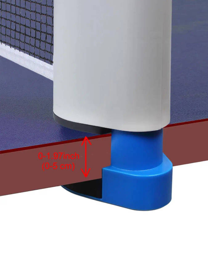 Retractable Table Tennis Table plastic Strong Mesh Net Portable Net Kit Net Rack Replace Kit for Pin