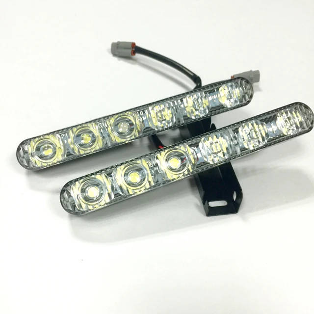 2PCS LED Daytime Running Light Universal.