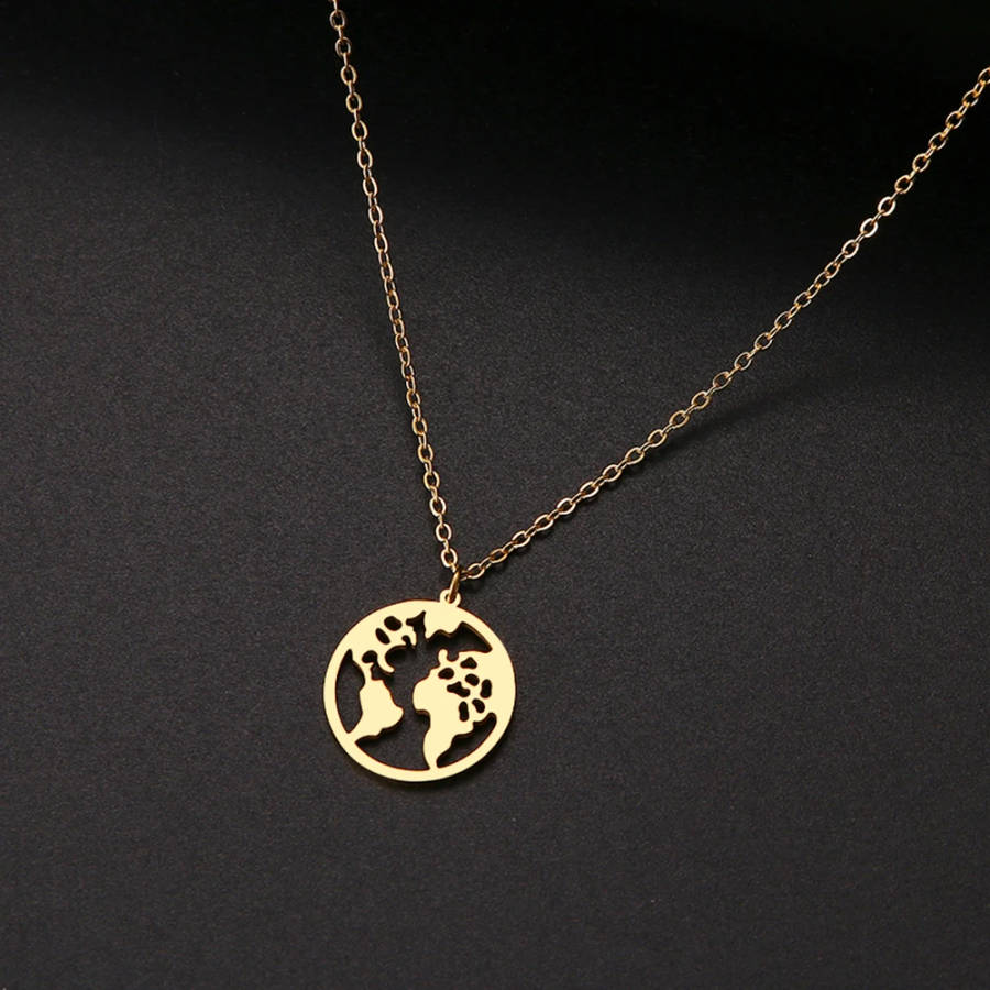 Retail Price R 850 / Genuine Stainless Steel Necklace Gold Color