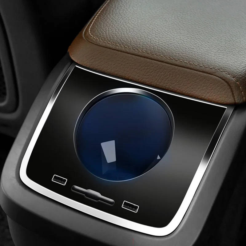 Car Rear Air Outlet Air Conditioning Row Fish Tank Atmosphere Light for Volvo XC60 2018-2020
