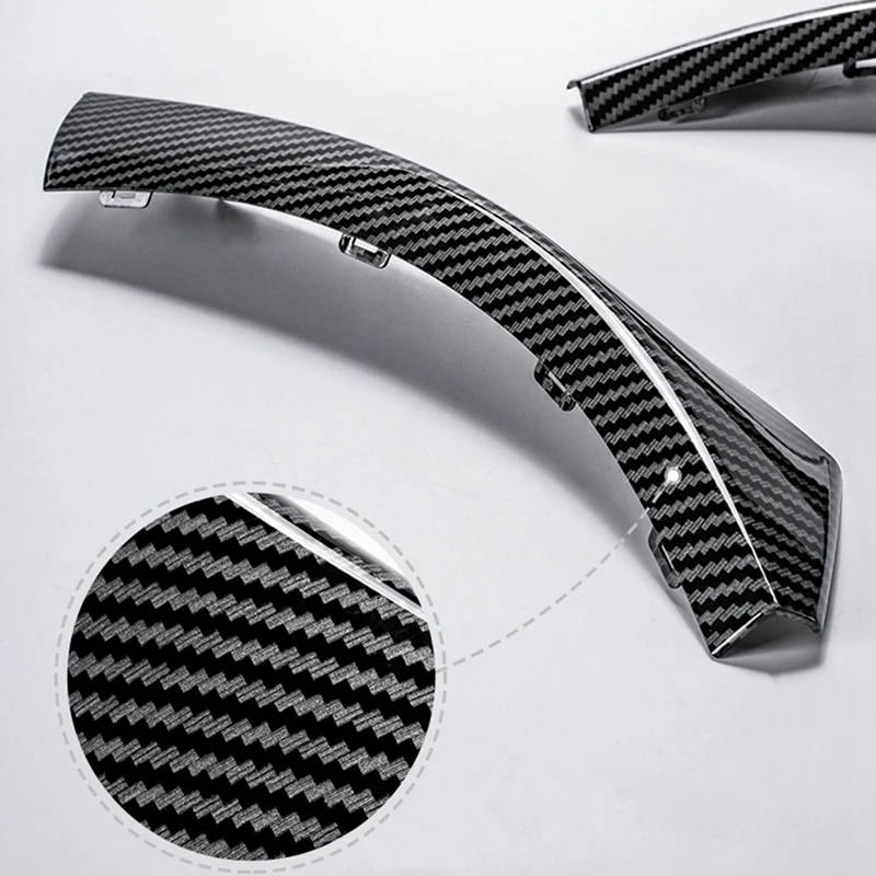 6Pcs Car Inner Door Handle Cover Trim Pull Grab Panel Handle for-BMW 3 Series E90 E91 2005-2012