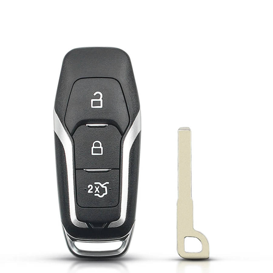 For Ford Edge Explorer Fusion 2015-2017 Smart Key Fob 3 4 5 Buttons Remote Car Key Shell Fob