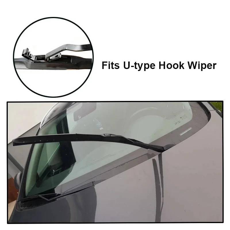 Car Front and Rear Wiper Strip Windshield Windscreen Front Window for Nissan Qashqai J11 2013-20