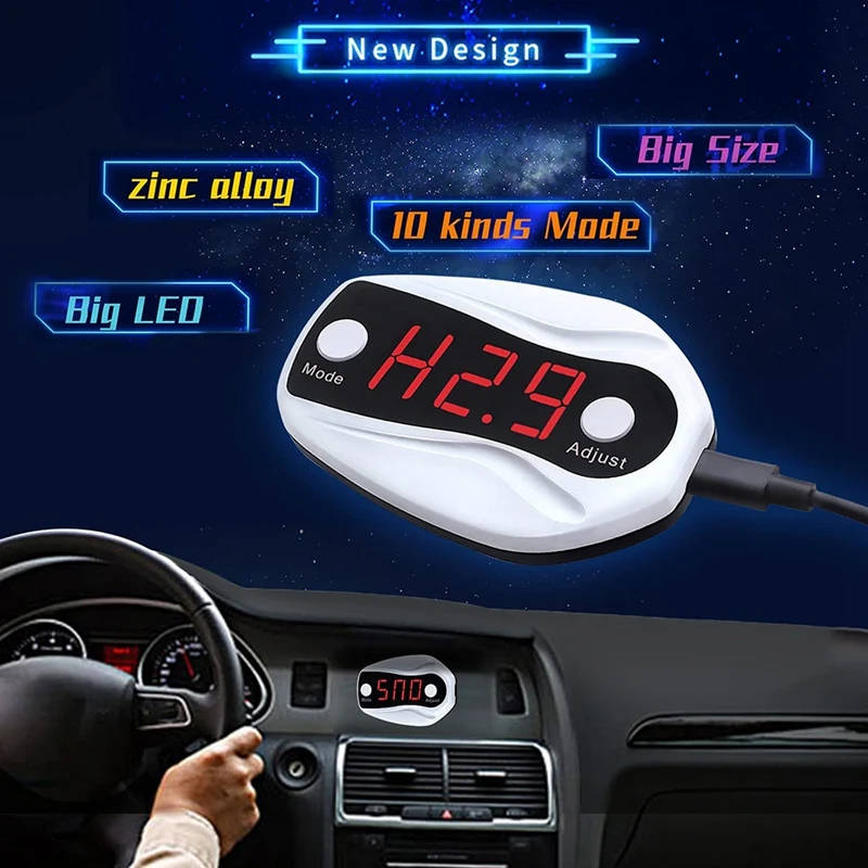 Throttle Response Controller 10 Drive Modes Racing Accelerator Potent Booster for Mazda/Ford