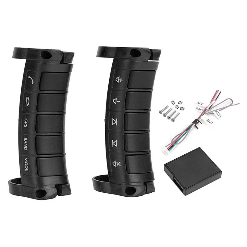 Universal Car Steering Wheel Remote Control Wireless DVD Navigation Buttons Controller