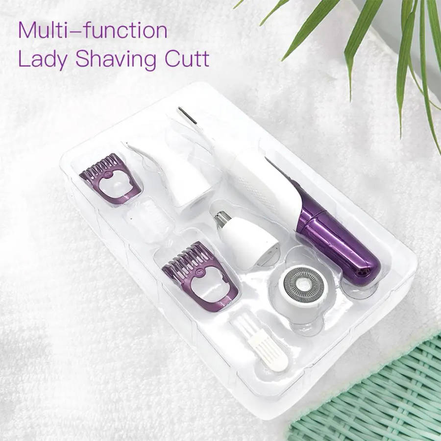 6 IN 1 LADY SHAVER BEAUTY KIT