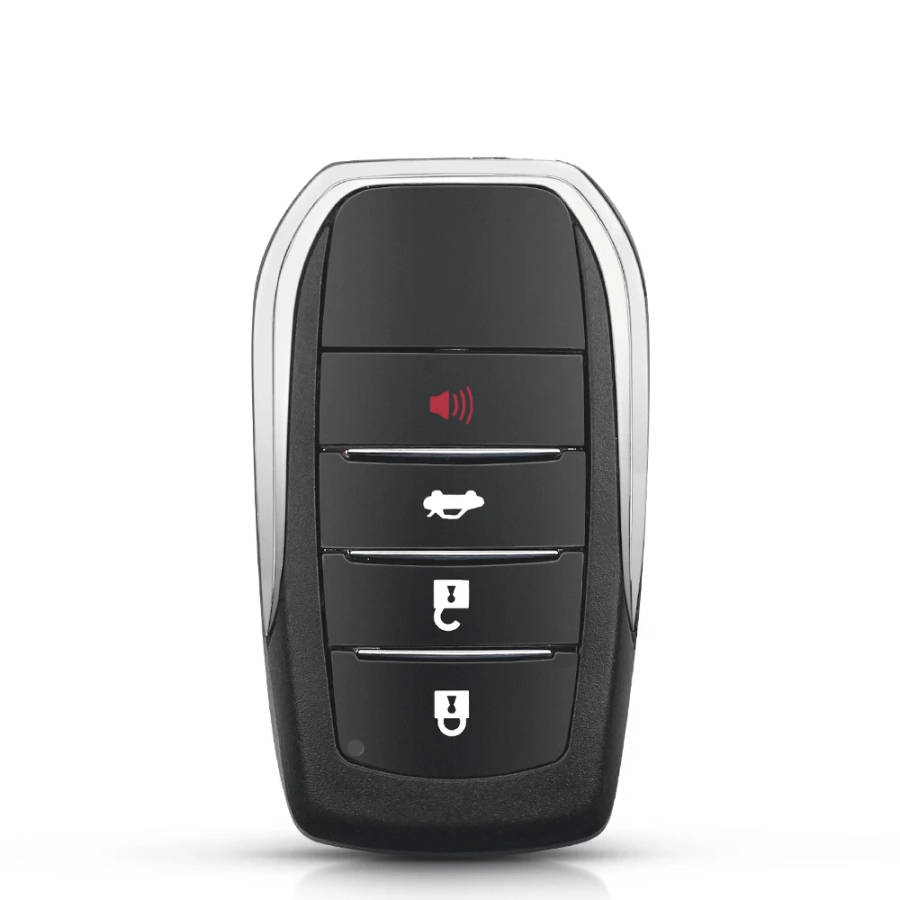 4 Buttons For Toyota Camry RAV4 Highlander Prado Corolla Rezi Crown Car Key Shell Blanks Case