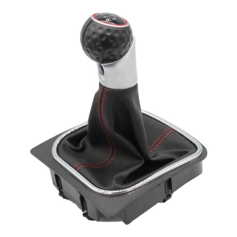 Car Shift Handball Gear Lever Gear Shift Knob for Volkswagen Golf 6, Gear Position: 6-stall, 5-stall