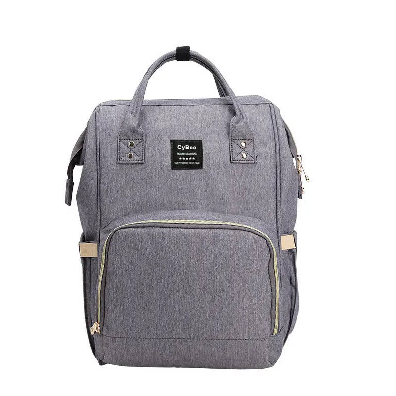 Diaper Bag Mummy Maternity Nappy Bag Pure Color 42CM Travel Backpack Designer Nursing Bag For Baby