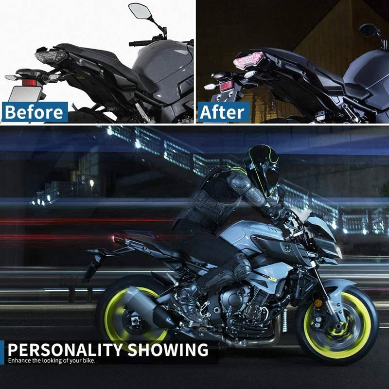Motorcycle Rear Tail Cover Rear Seat Cover for Yamaha MT10 FZ10 2016 2017 2018 2018 2019 2020 2021