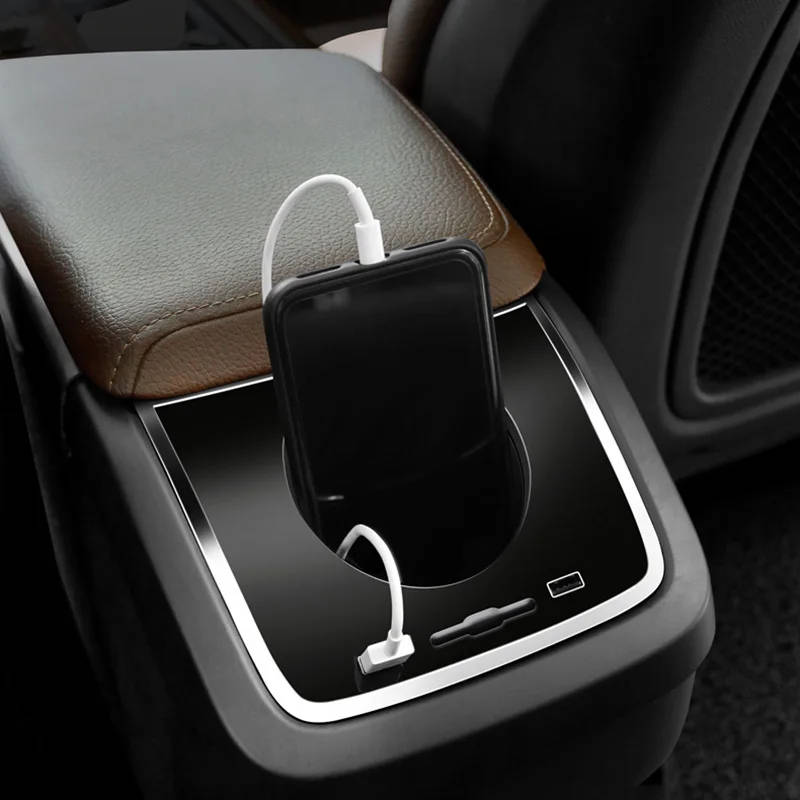 Car Rear Air Outlet Air Conditioning Row Fish Tank Atmosphere Light for Volvo XC60 2018-2020