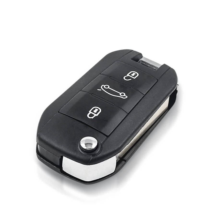 For Peugeot 208 2008 301 308 5008 508 Hella HU83/VA2 Blade 434MHz ID46 Car Remote Key 3 Buttons