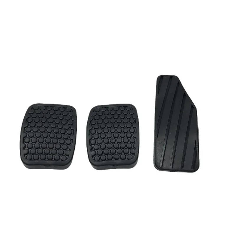 3 Pcs /set Accelerator Brake Clutch Pedal Pads Rubber Cover For Suzuki Swift