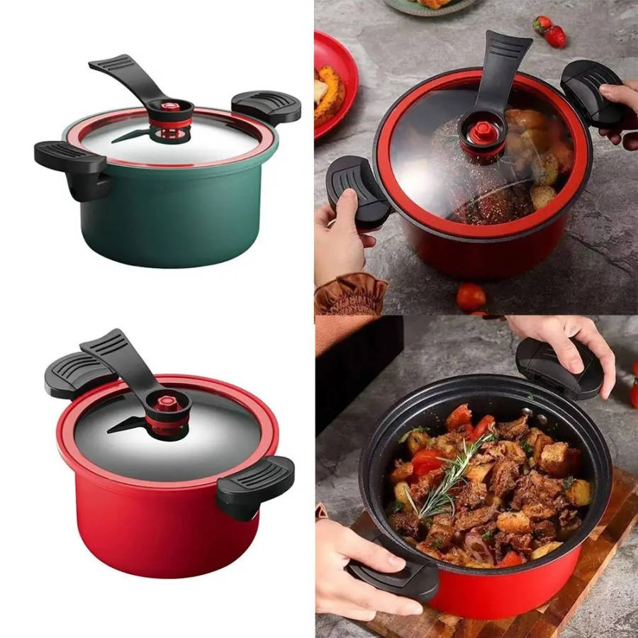 3.5L Soup Micro Pressure Stew Pot