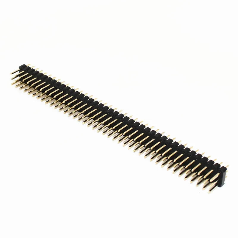 5pcs 2.54mm 3*40P Triple Row Straight Breakaway Rohs Gold PCB Male Female Pin Header Connector 3x40p