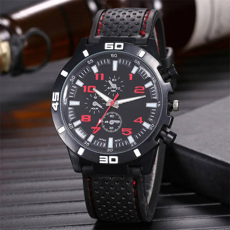 Sport Mens Wrist Watch - RED