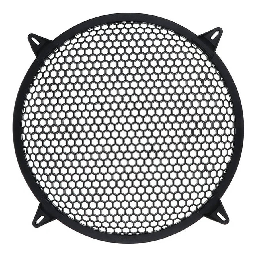 2 Pcs Subwoofer Grid Car Speaker Amplifier Grill Cover Mesh - 8 Inch & 10 Inch