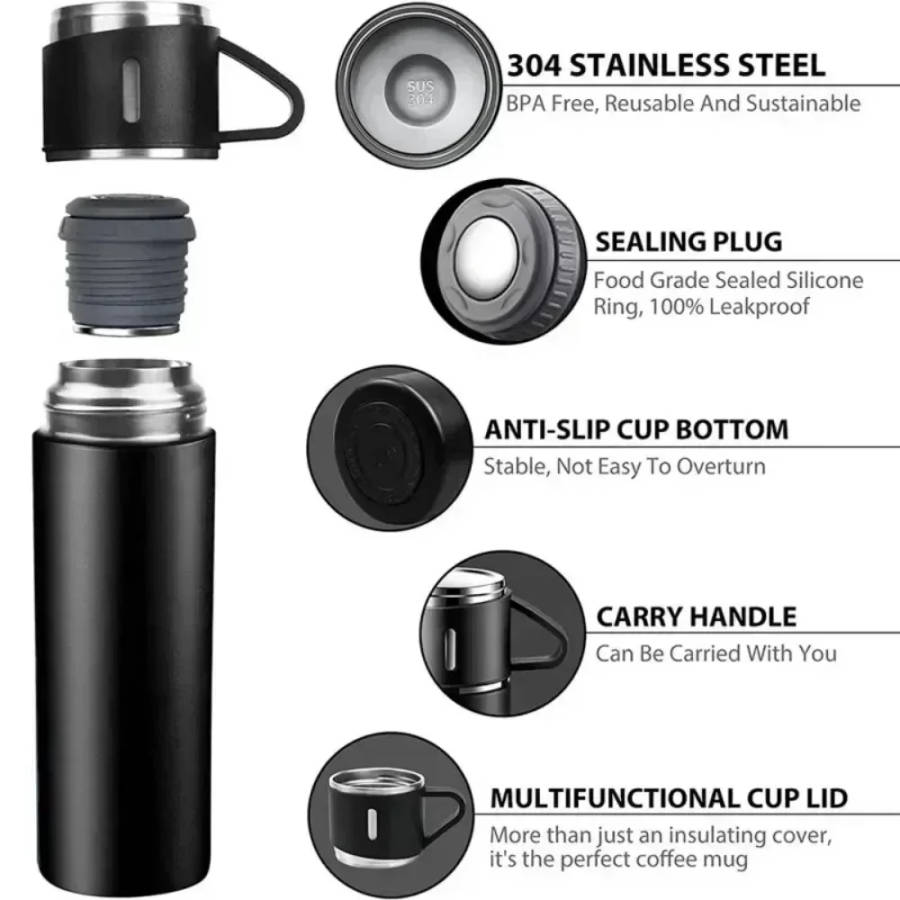 500ml Stainless Steel Vacuum Flask