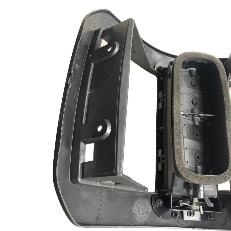 New Black Dash Centra AC Air Vent Grill Frame Panel Trim For VW Polo Sedan 4 9N3 Vento