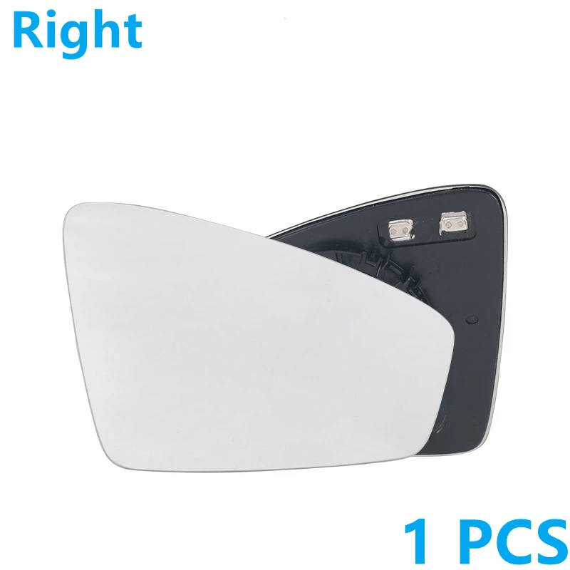 For VW Tiguan L 2016-18 Side Heated Wing Mirror Glass Rearview Mirror Lens With Blind Spot Warning