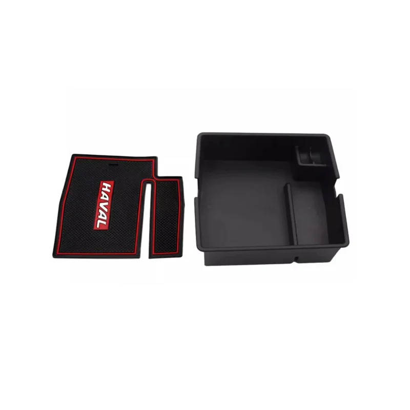 1 set For Haval Jolion 2021 2022 2023 ABS Car Center Console Organizer Tray Case Armrest Storage Box