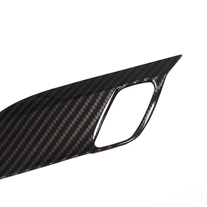 Car Texture Safety Door Lock Handle Bowl Cover Trim For-BMW X5 F15 2014 2015 2016 2017 2018