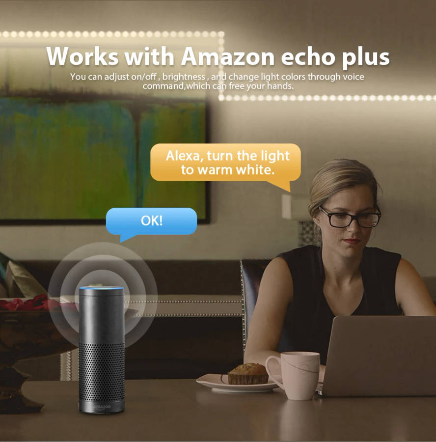 Glade ZIGBEE3.0 RGBCCT Controller Pro R F Remote Control, Intelligent Light Strip Controller