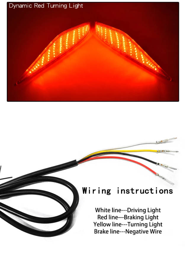 Car LED Rear Fog Lamp Bumper Light For 2022- Haval H6S LED Rear Bumper Reflector Light Stop Brake