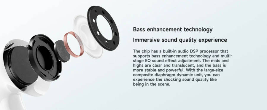 Xiaomi Air 3 SE Earbuds with Bluetooth 5.3 - new without box