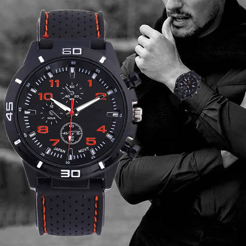 Sport Mens Wrist Watch - RED