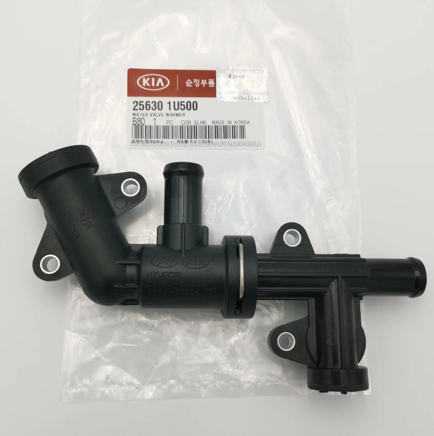 Water Valve Oil Cooler Warmer for Hyundai Sonata Santa Fe Sorento 2.4L 3.3L 256301U500 25630-1U500