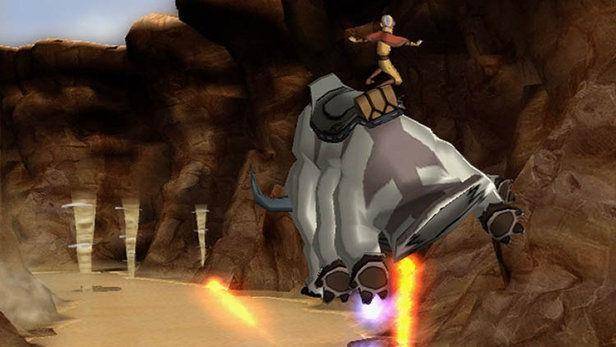 Avatar: The Last Airbender - The Burning Earth (PlayStation 2)