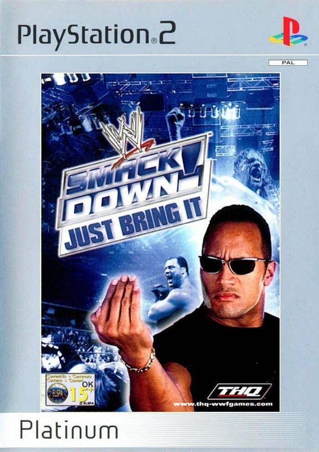 WWF Smackdown! Just Bring It - Platinum (PlayStation 2)