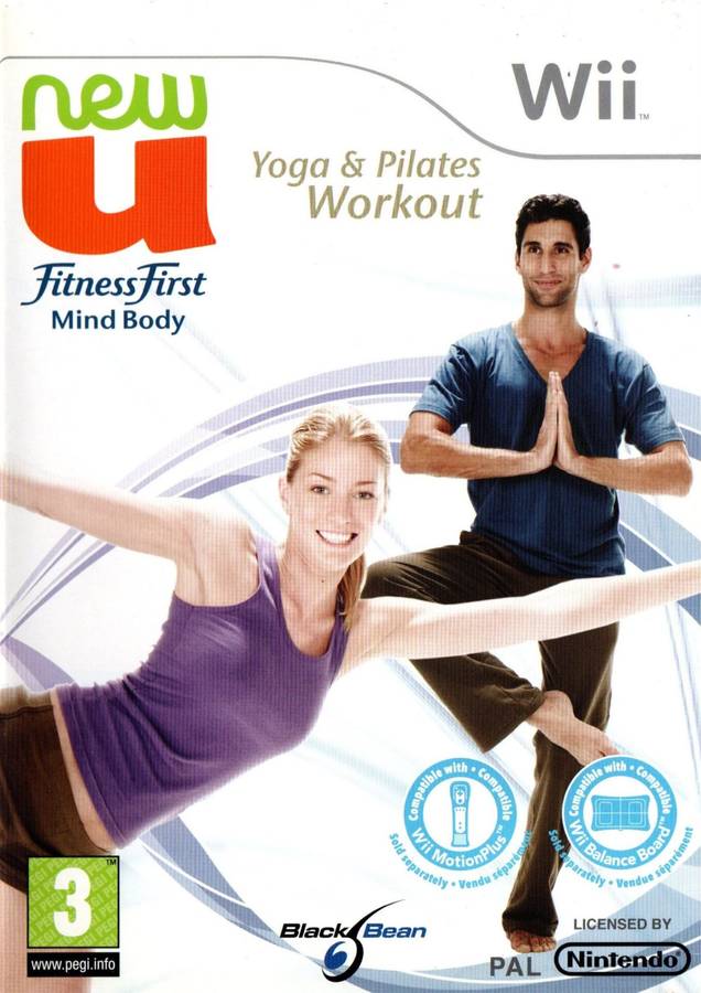 New U Fitness First Mind Body - Yoga & Pilates Workout (Nintendo Wii)