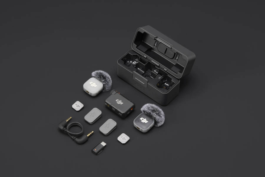 DJI Mic Mini 2 (2 TX + 1 RX + Charging Case)