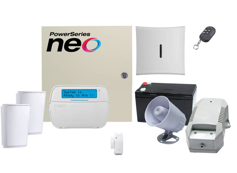 DSC NEO Wireless alarm kit