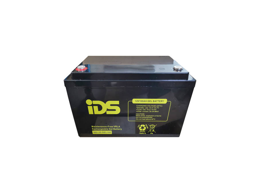 IDS 12V 100AH Gel battery