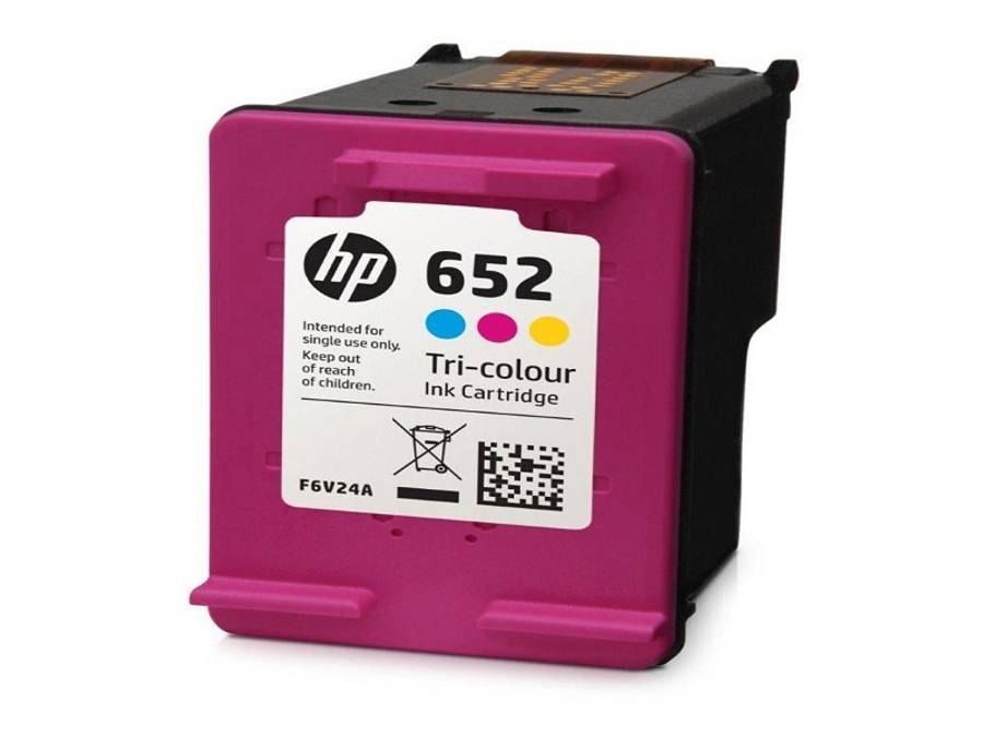 HP 652 Trio Colour Cartridge F6V24Ae