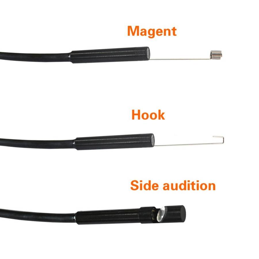 6 LED 7mm Lens IP67 USB Android Endoscope Borescope Tube Snake Camera for Android Phone and PC