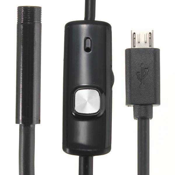 6 LED 7mm Lens IP67 USB Android Endoscope Borescope Tube Snake Camera for Android Phone and PC