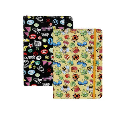 Novelty Notebook Assorted Designs A5/Priced per Book