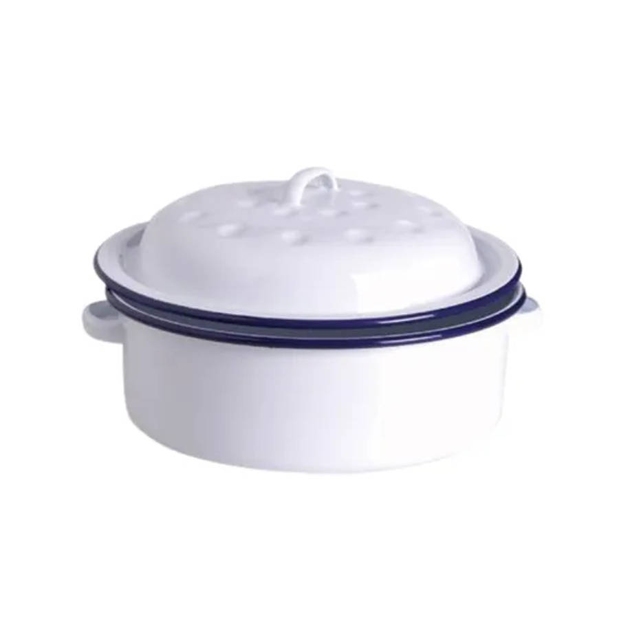 Roaster enamel 1st-grade round 26cm