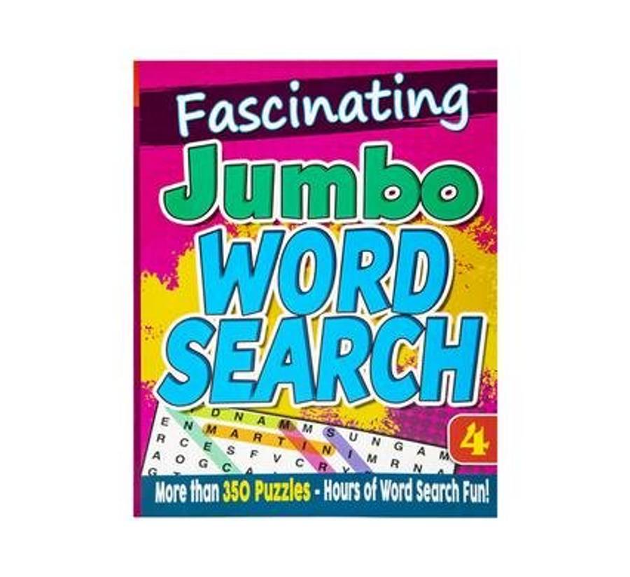 Book puzzle fascinating jumbo w/search 4
