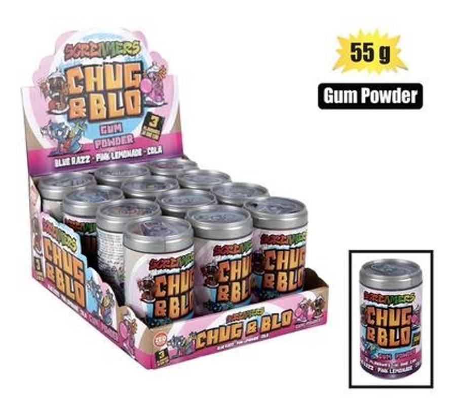 SWEET GUM SCREAMERS CHUG & BLO 55g