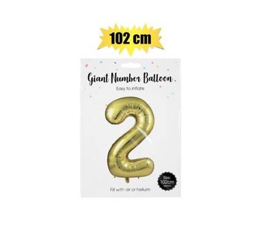Gold Helium Balloon, 2