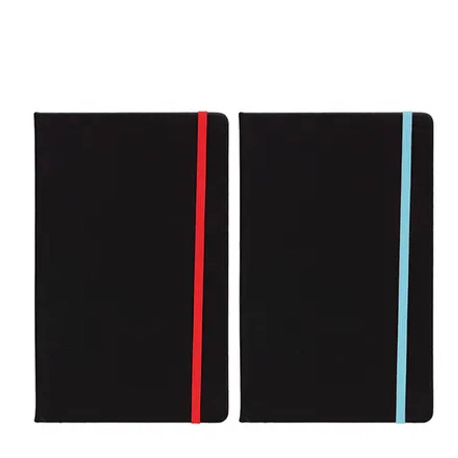 Note Book with Colour Elastic Band A5