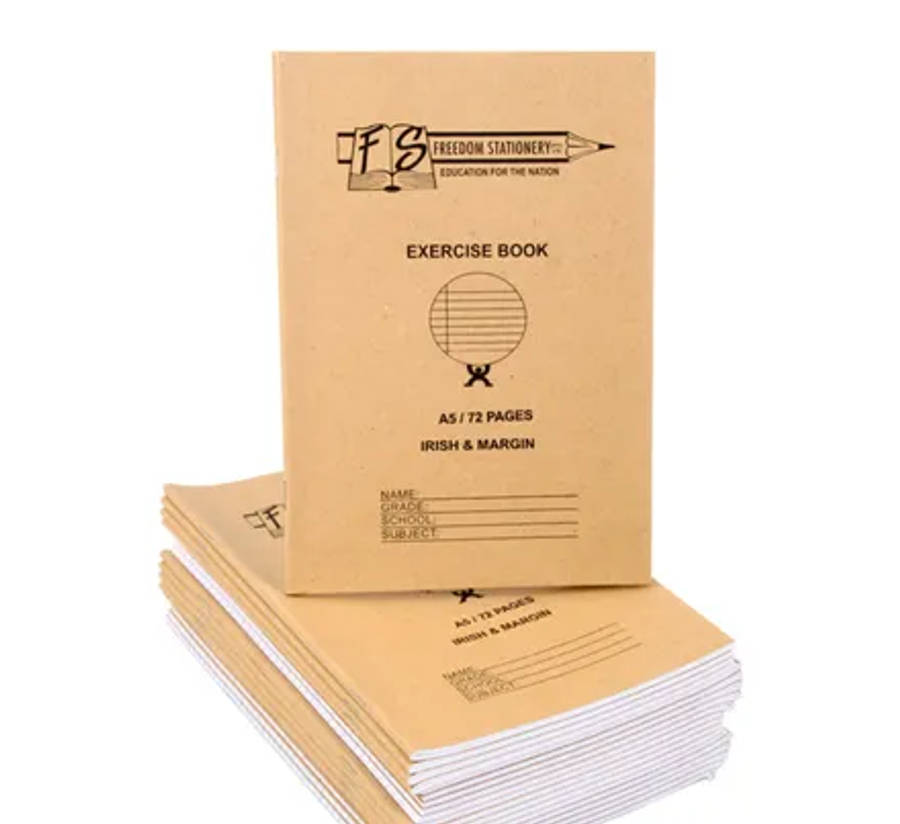 Exercise Book A5, 72-pages