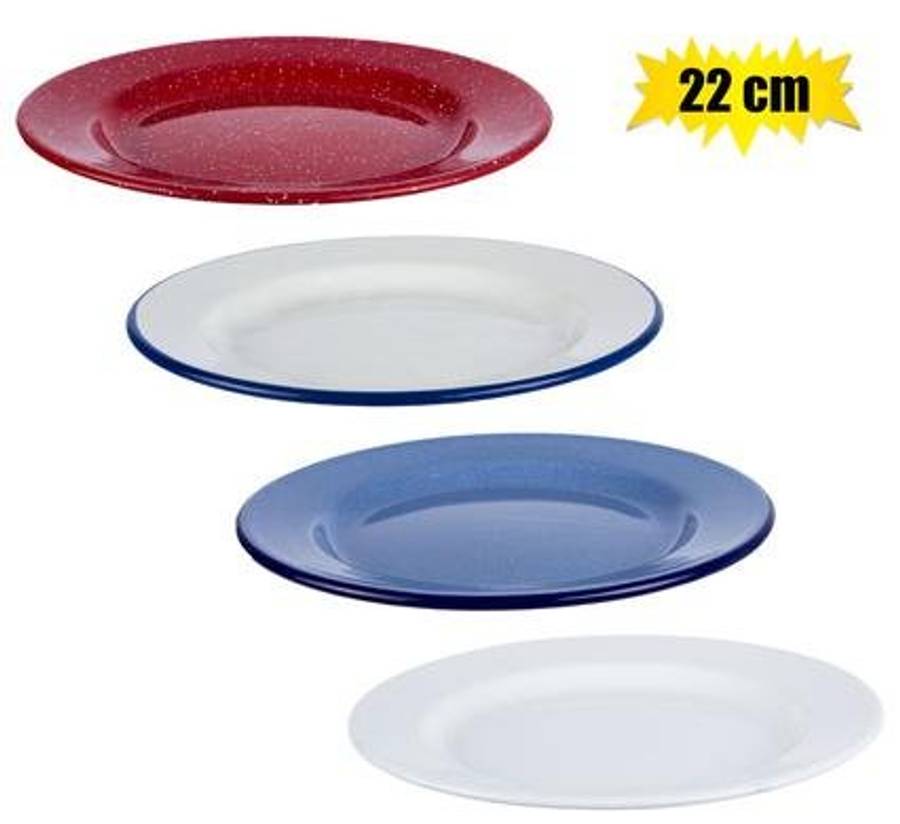 Plate enamel 22cm dinner