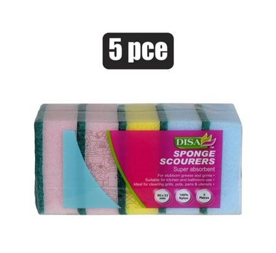Foam Scourers, 5-piece